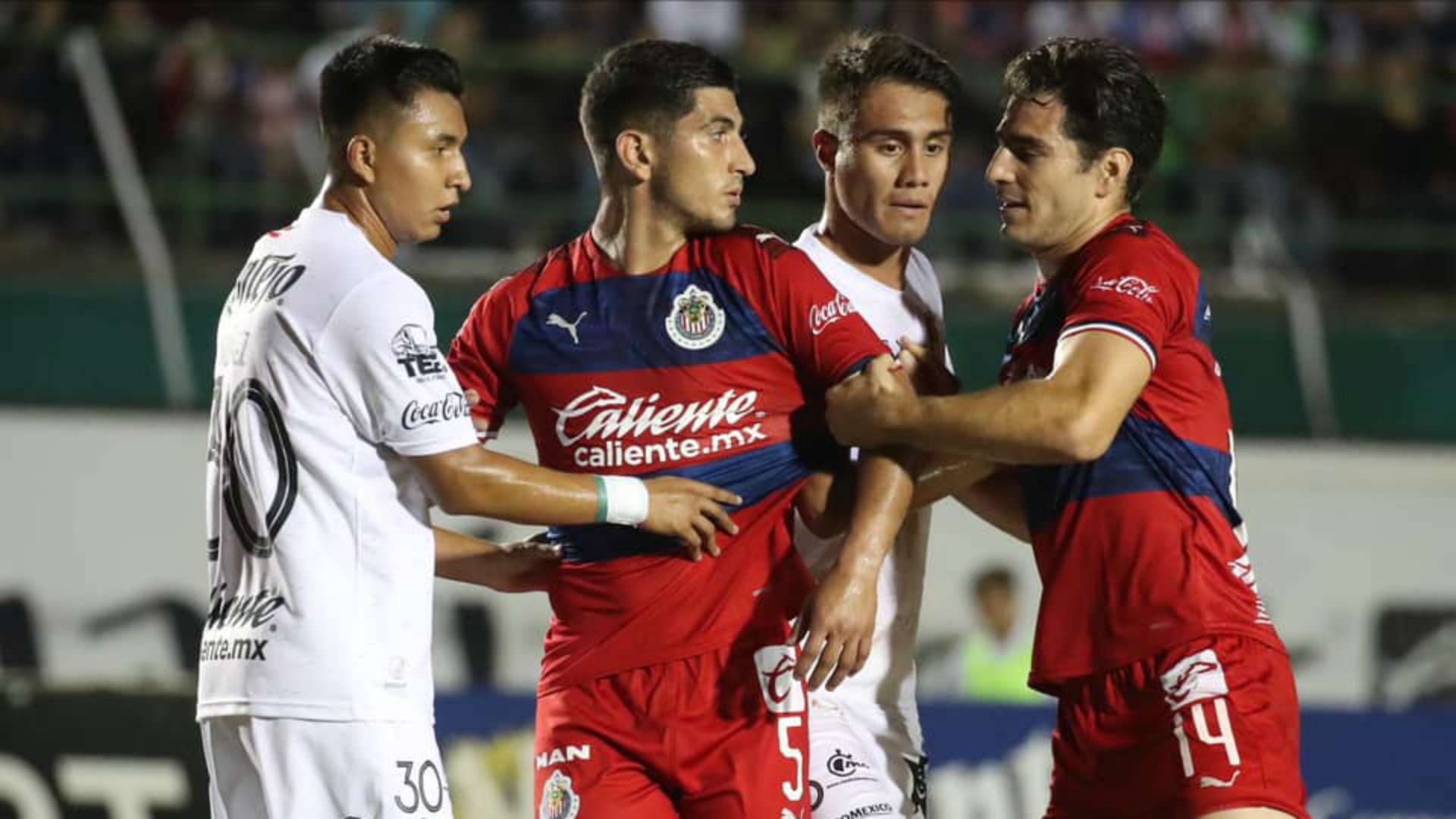 Víctor Guzmán Antonio Briseño Venados vs Chivas