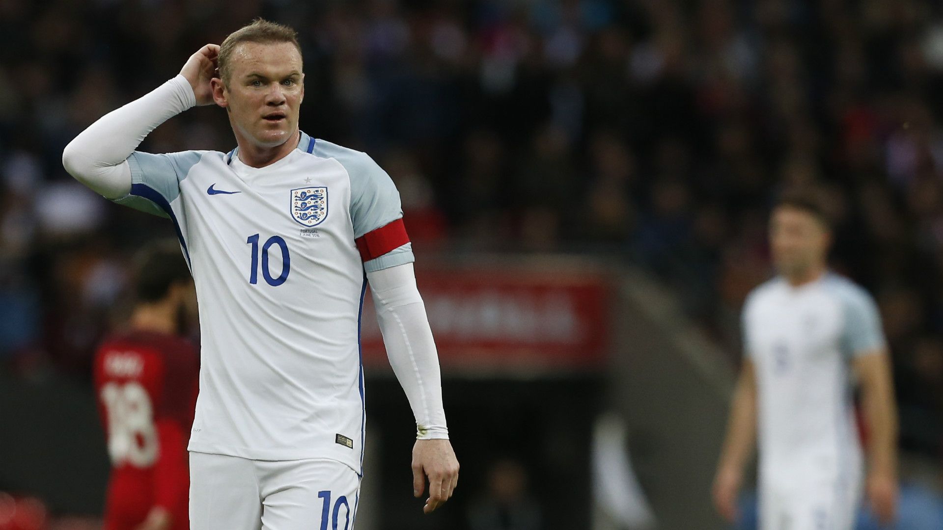 Wayne Rooney England Portugal 02062016