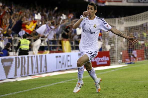 ANGEL DI MARIA BARCELONA REAL MADRID COPA DEL REY 04162014