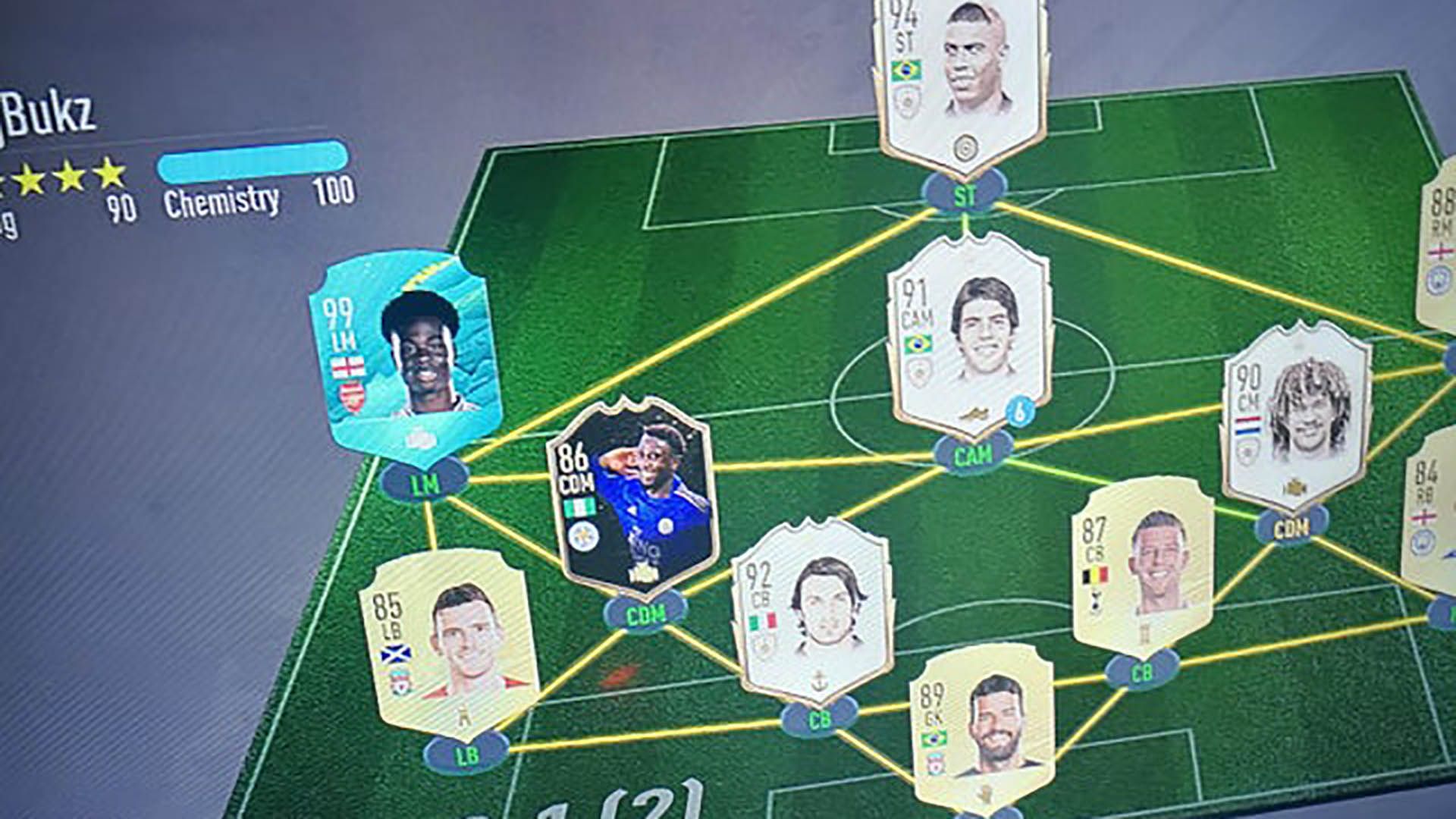 FIFA Ultimate Team Saka