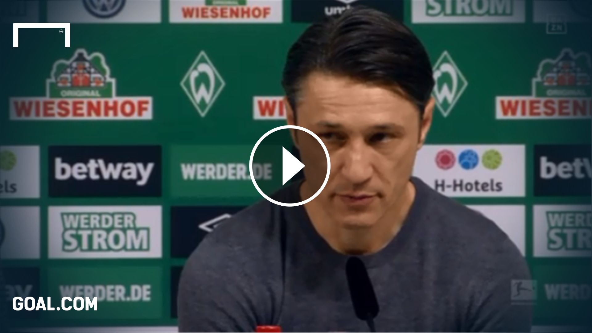 Niko Kovac FC Bayern München Playbutton