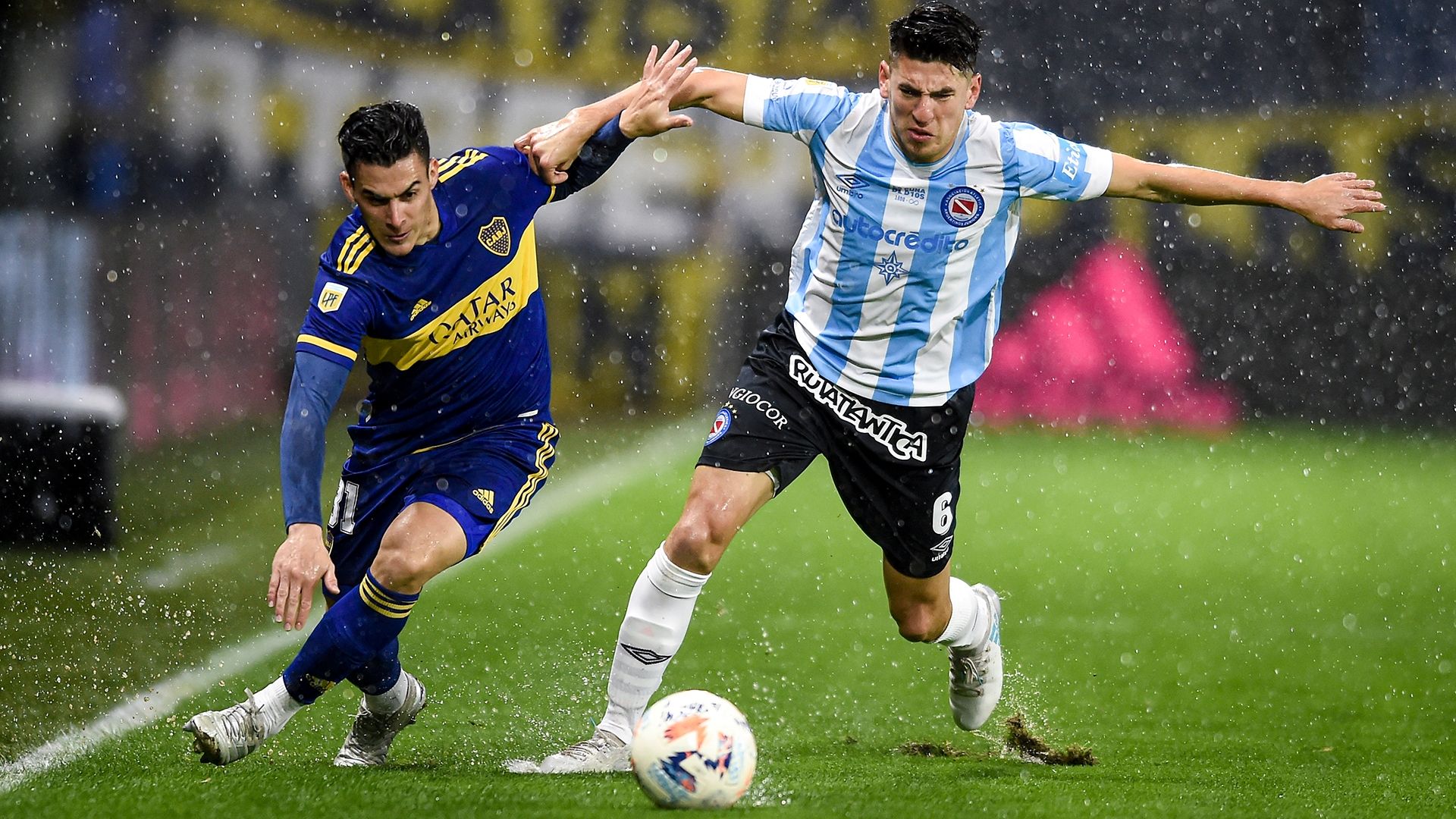 Cristian Pavon Lucas Villalba Boca Argentinos Torneo Liga Profesional 08082021