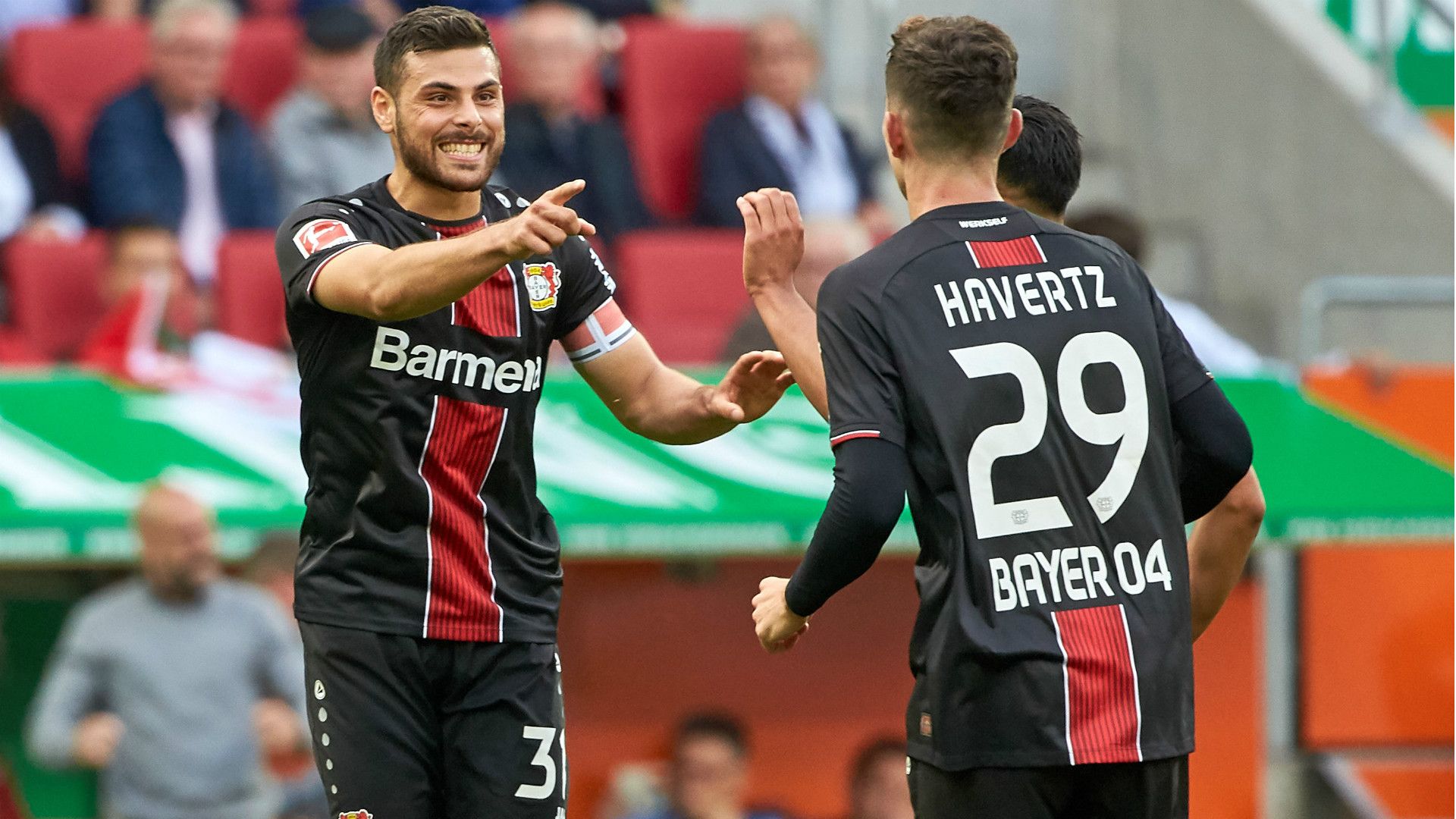 ONLY GERMANY Kevin Volland Kai Havertz Bayer Leverkusen 2019