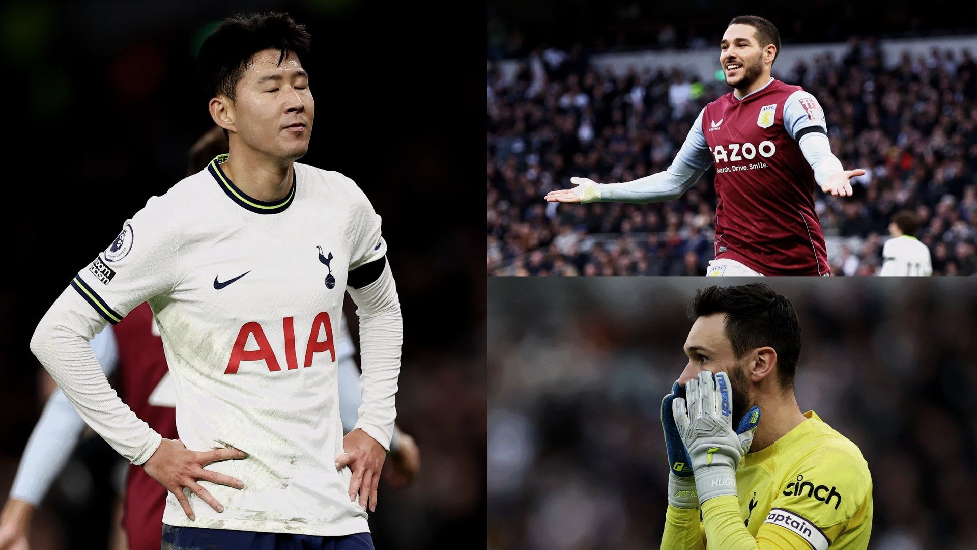 Tottenham-Villa split