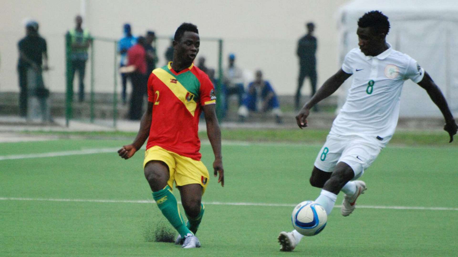 M Thiam, Ifeanyi Matthew - Nigeria vs Guinea CHAN 2016