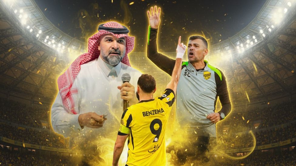 Karim Benzema Sergio Conceicao Fahad Cynndy Ittihad (Goal Only)