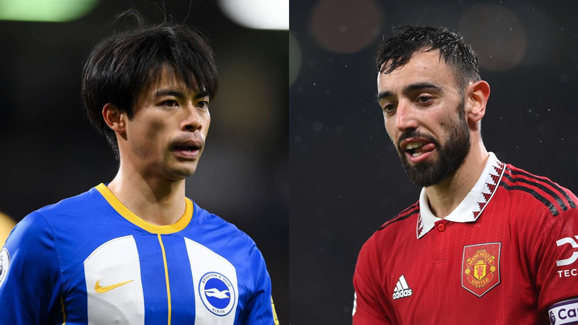 MP_Kaoru Mitoma_Brighton vs Bruno Fernandes_Manchester United
