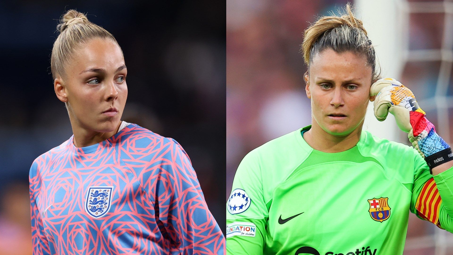 Ellie Roebuck Sandra Panos split