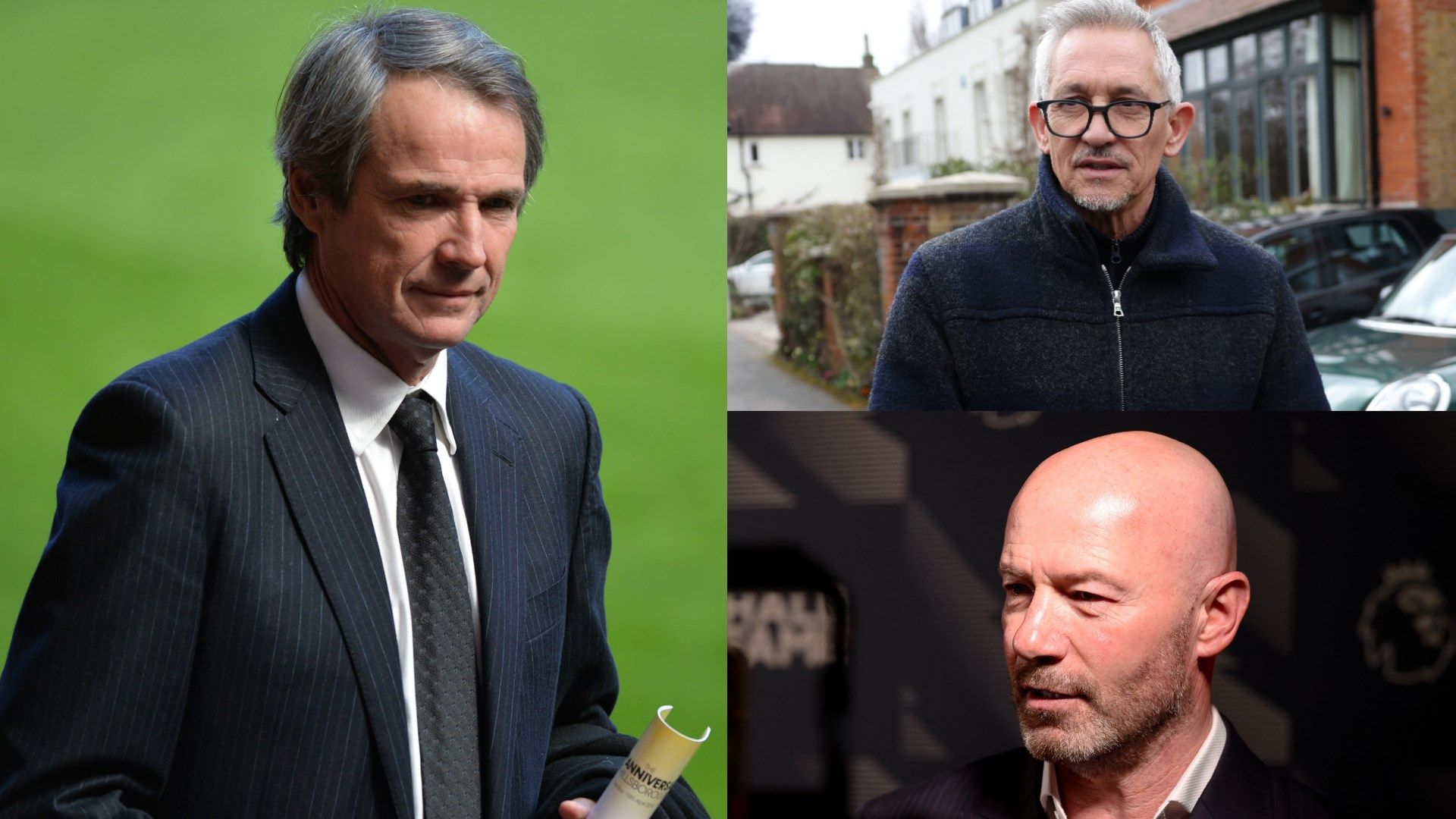 Alan Hansen Gary Lineker Alan Shearer