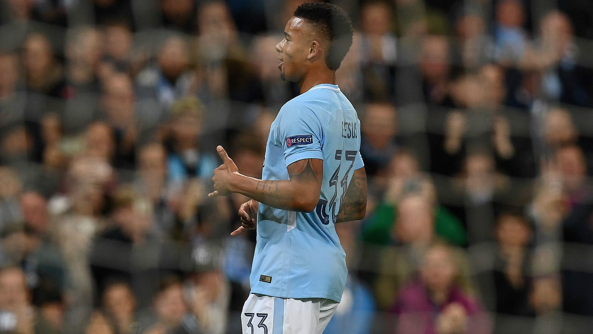 Gabriel Jesus Manchester City 17102017