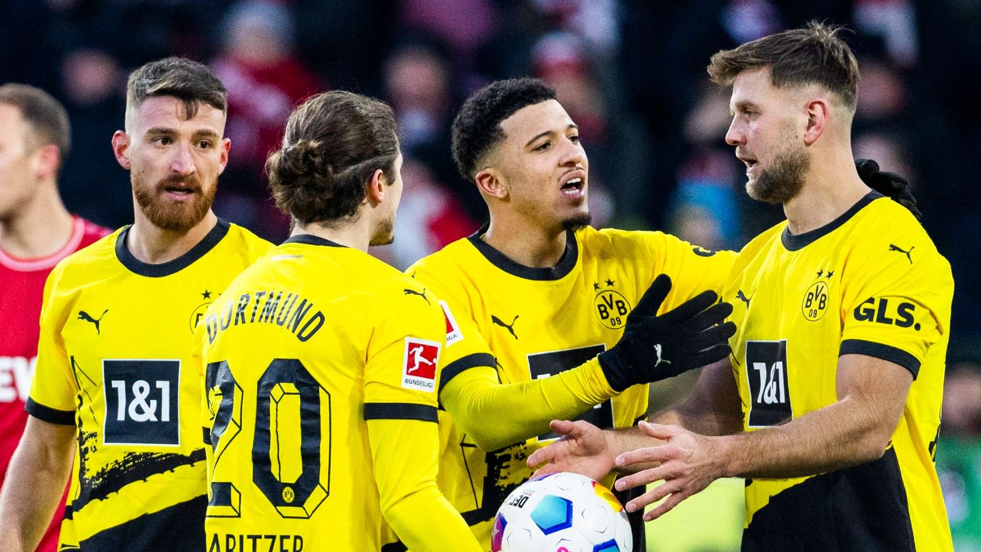 Jadon Sancho Niclas Fullkrug Borussia Dortmund 2023-24