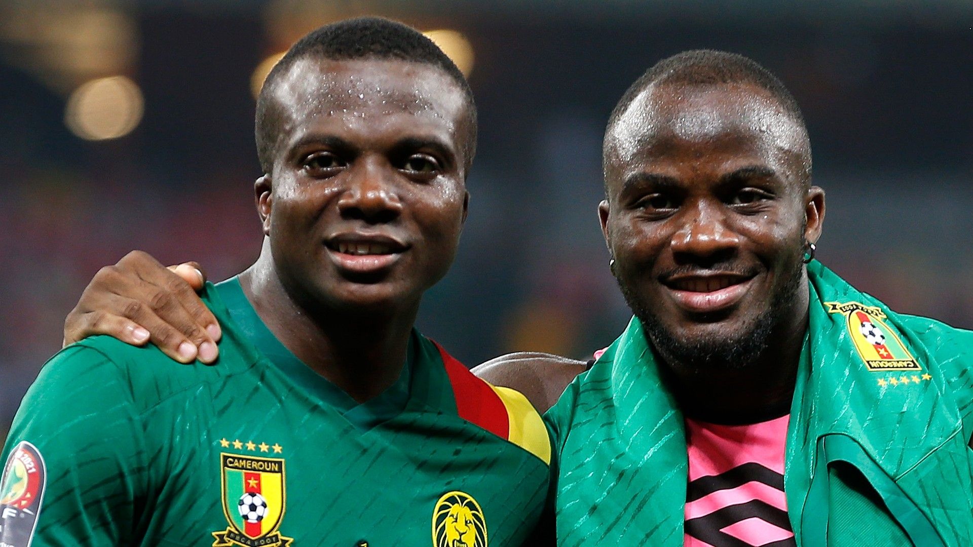 Nouhou Tolo of Cameroon and Ignatius Ganago of Cameroon.