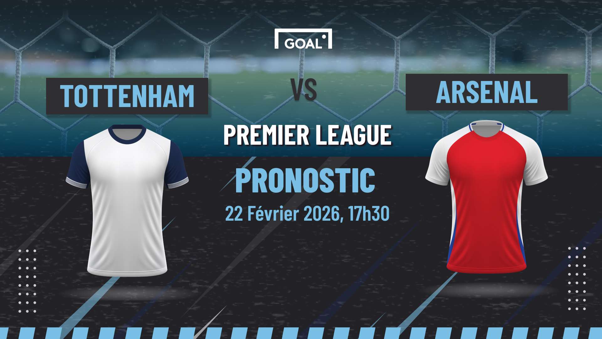 Pronostic Tottenham Hotspur vs Arsenal