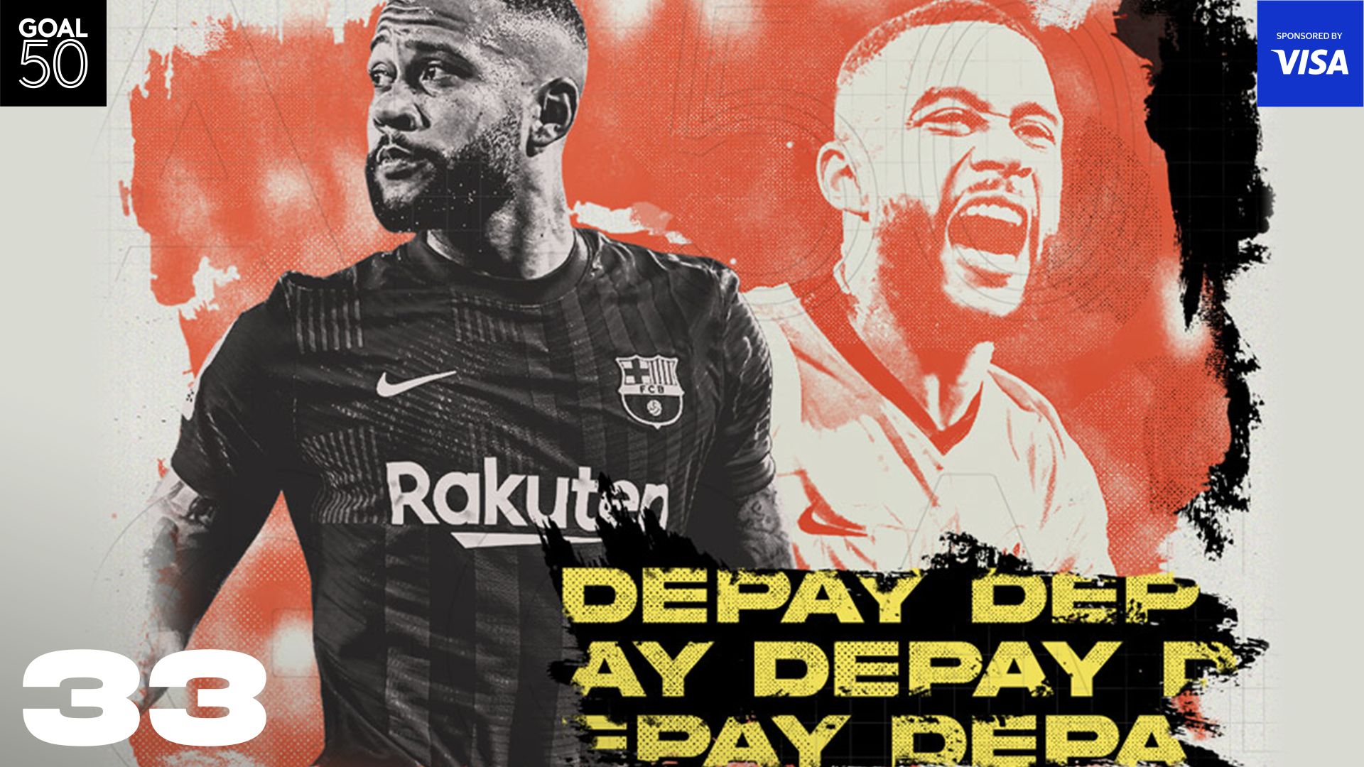 Memphis Depay Goal50 2021