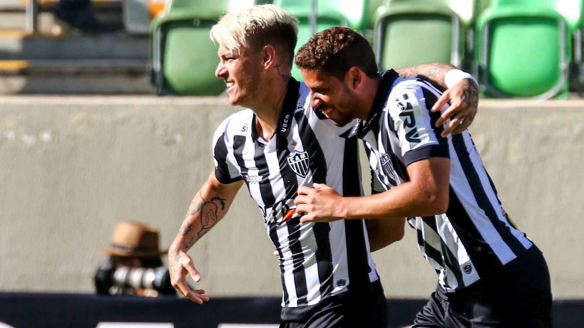 Róger Guedes Gabriel Atlético-MG Democrata GV Campeonato Mineiro 21 01 2018