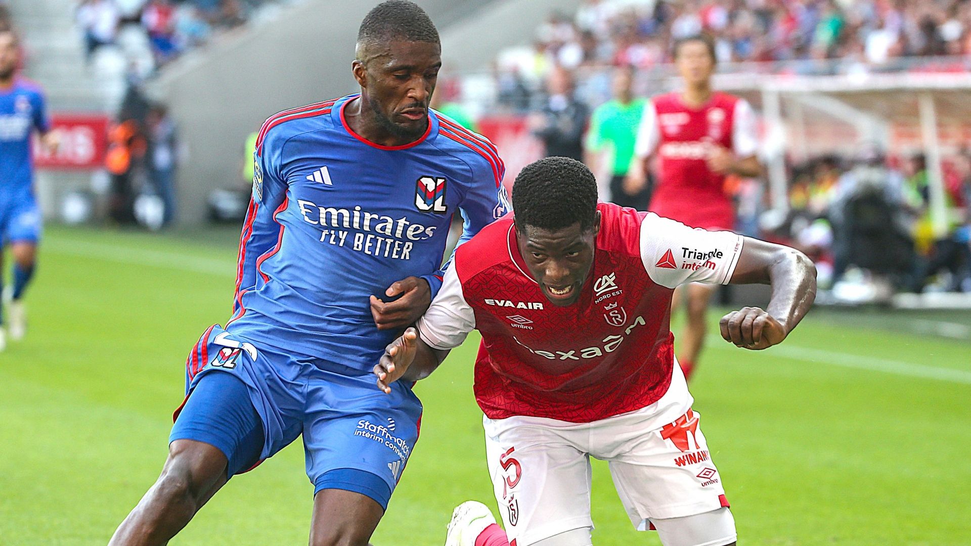 Clinton Mata Nyasha Munetsi Reims Lyon Ligue 1 01102023
