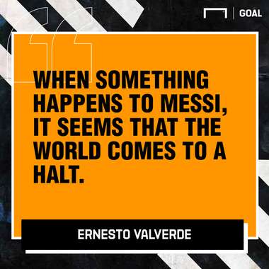 Valverde on Messi