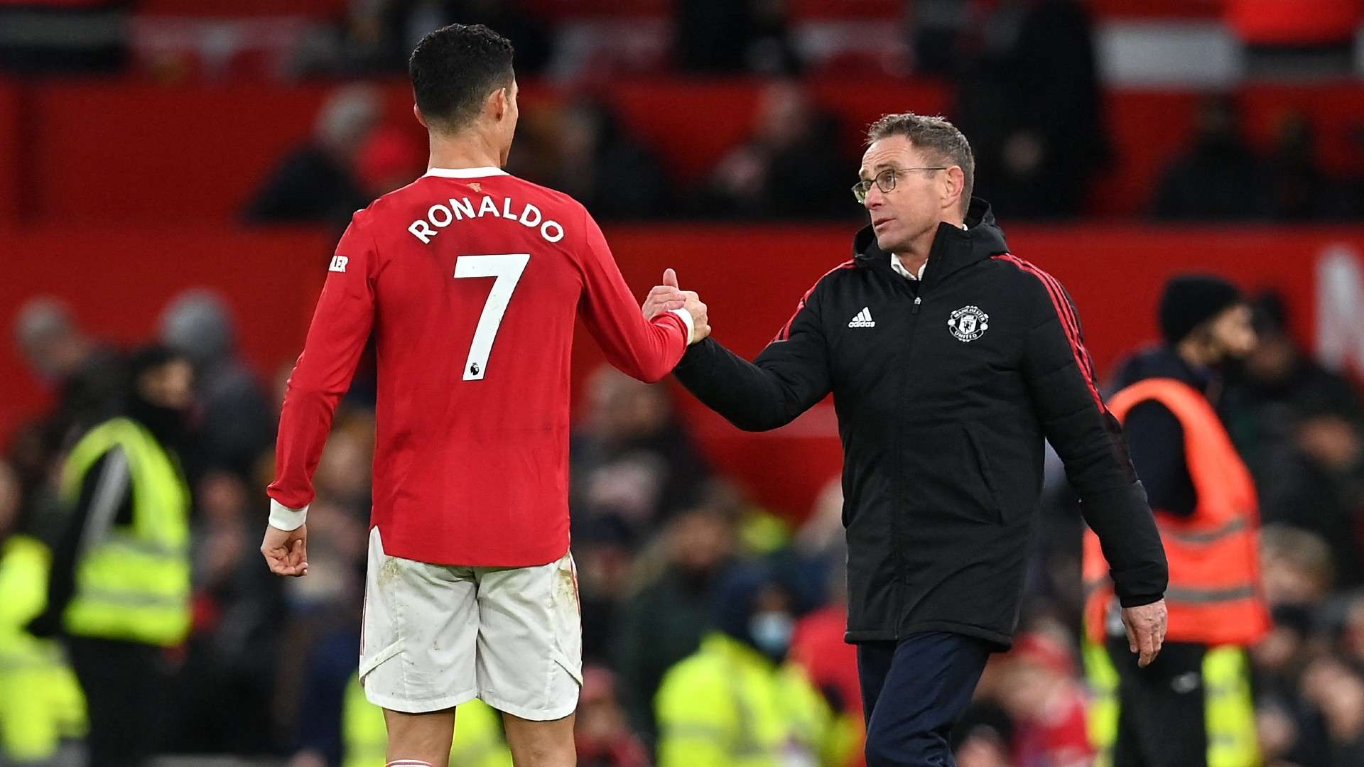 Cristiano Ronaldo Ralf Rangnick Man Utd vs Crystal Palace Premier League 2021-22