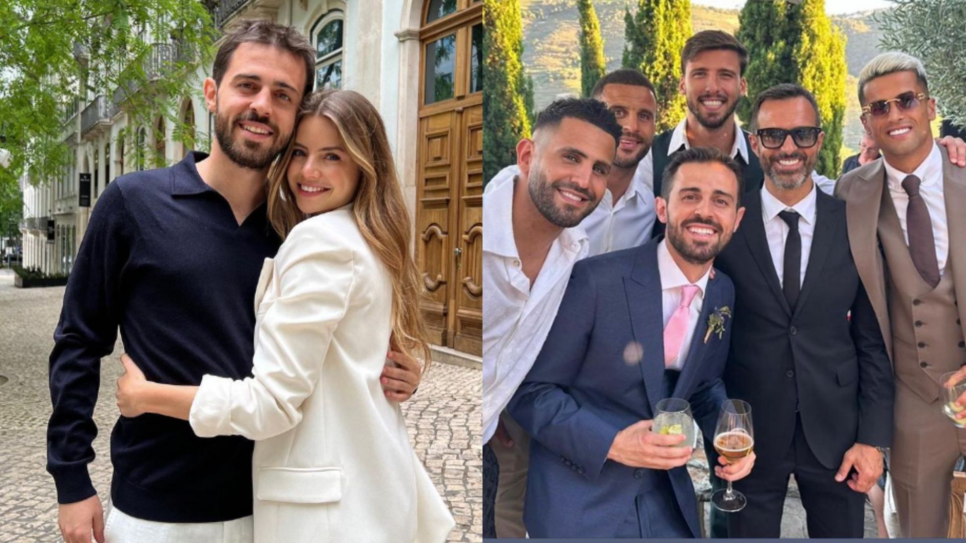 Bernardo Silva wedding split