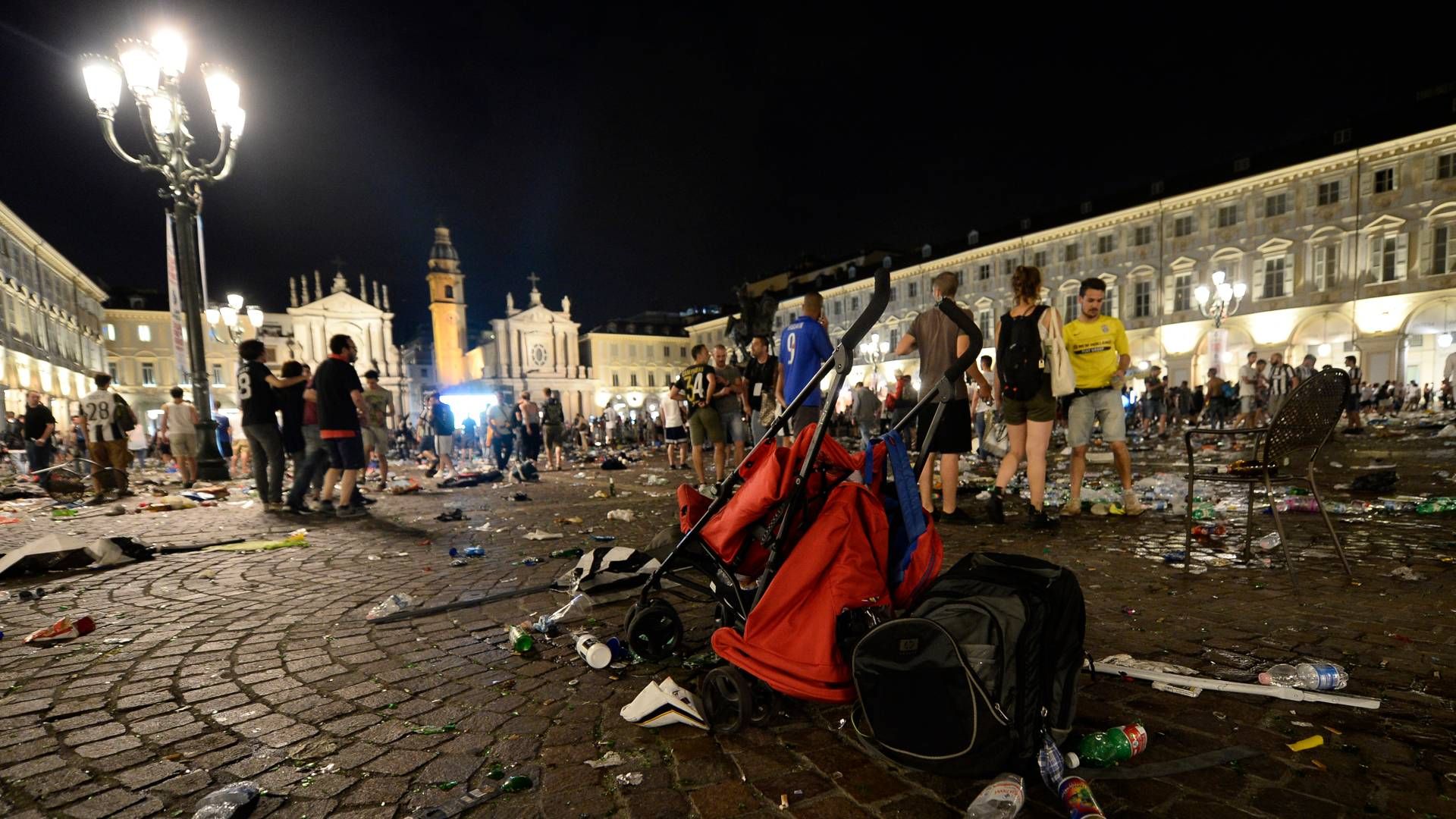 Piazza San Carlo incidenti