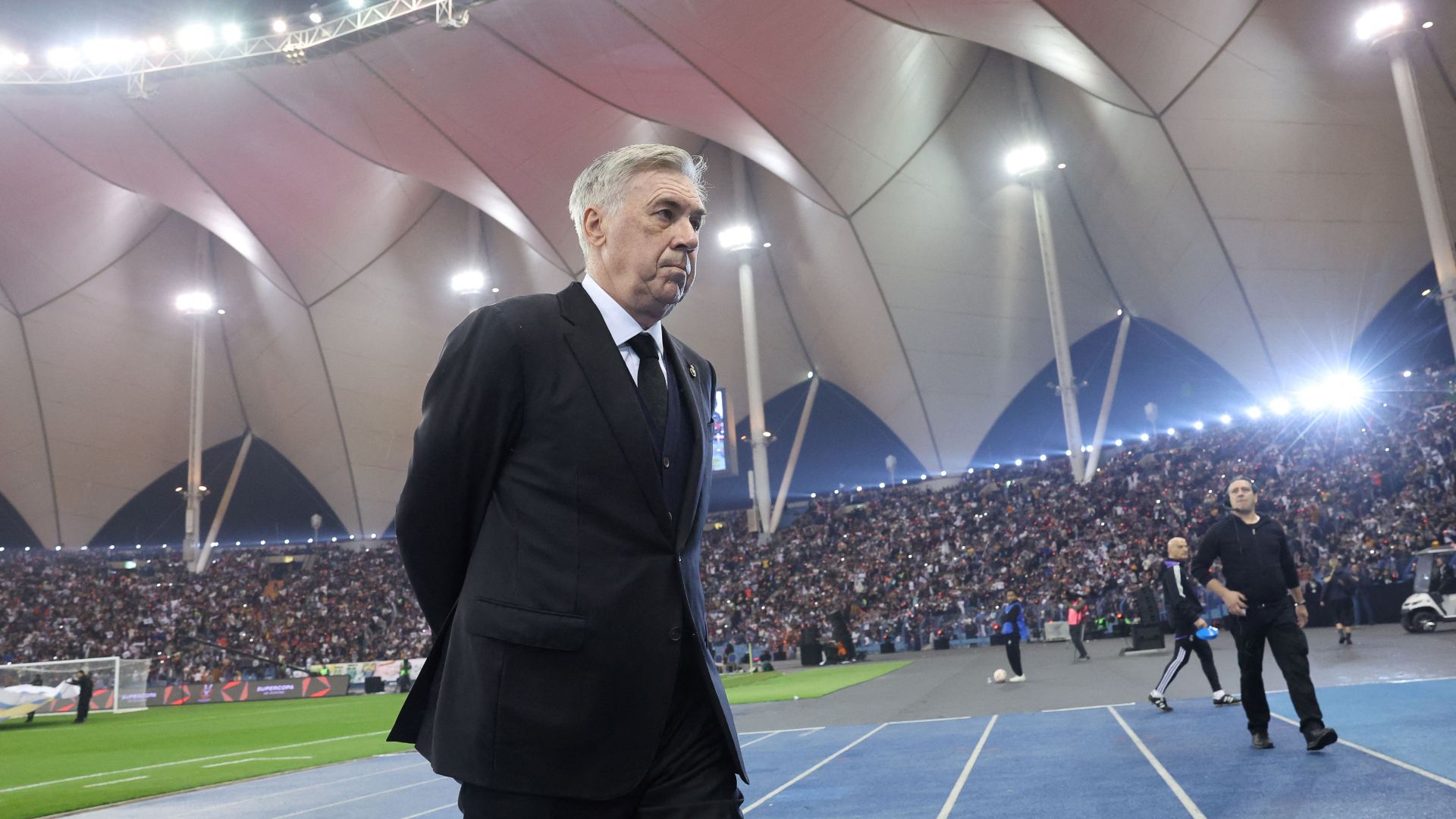 Carlo Ancelotti Real Madrid Supercopa