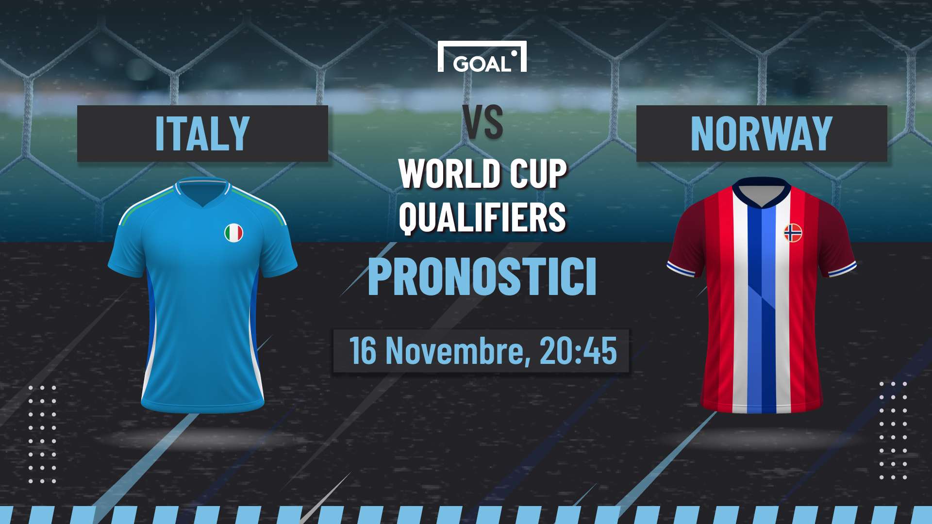 Pronostici Italy vs Norway