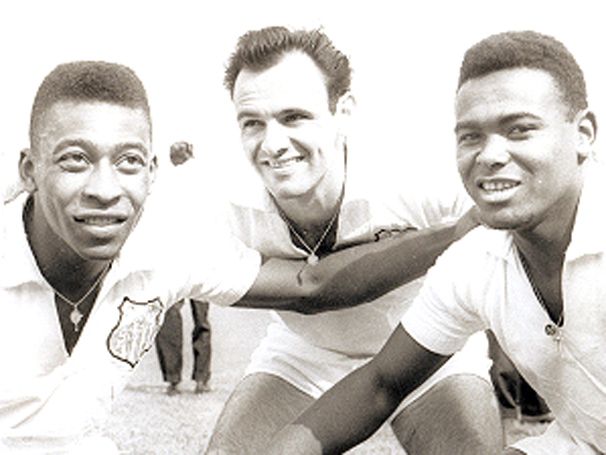 Santos 1960 Pele Pepe Coutinho