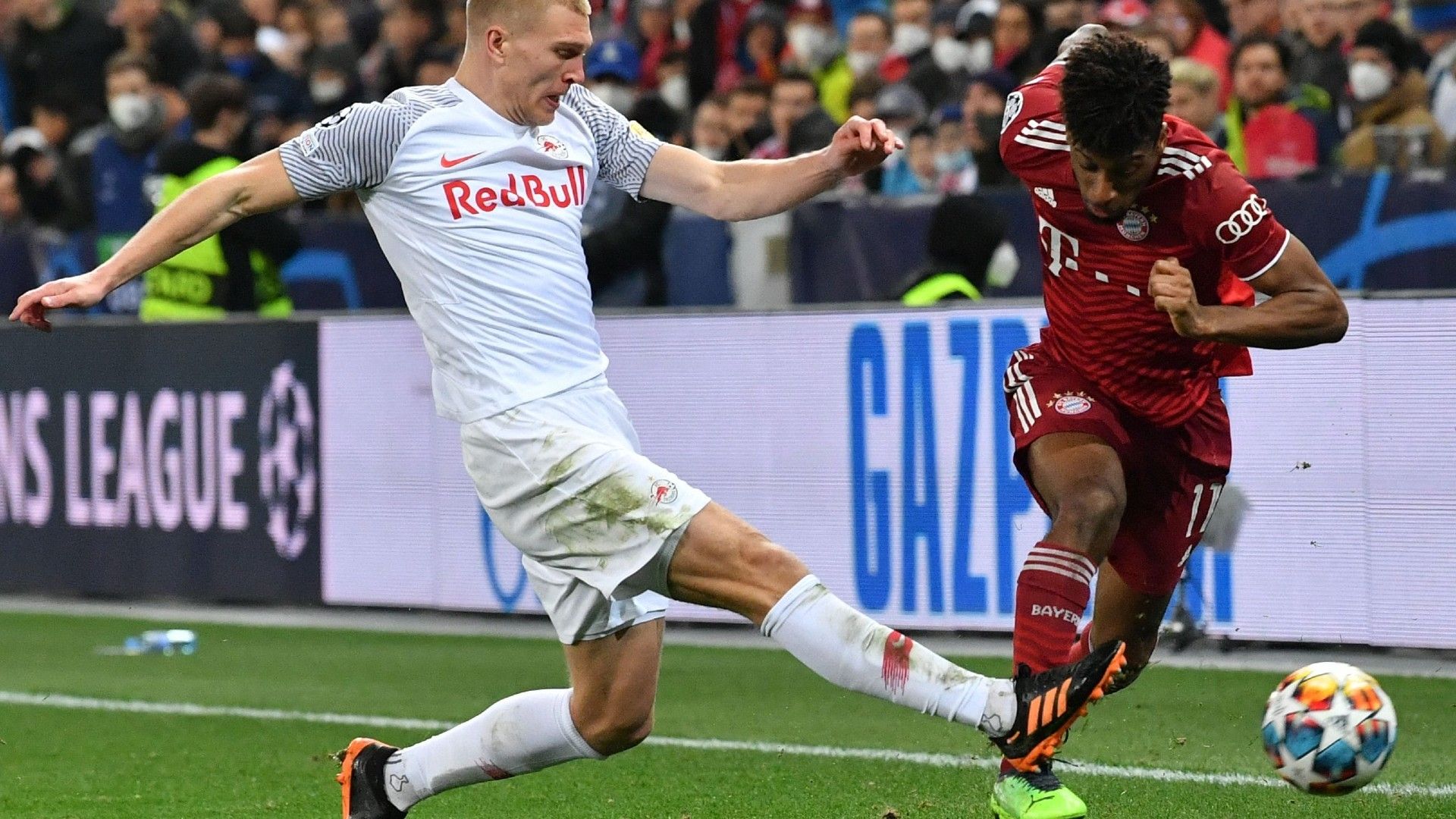 Kingsley Coman FC Bayern Salzburg Champions League 16022022