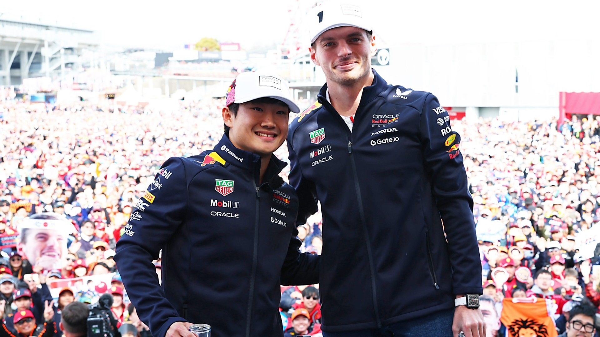 Max Verstappen, Yuki Tsunoda