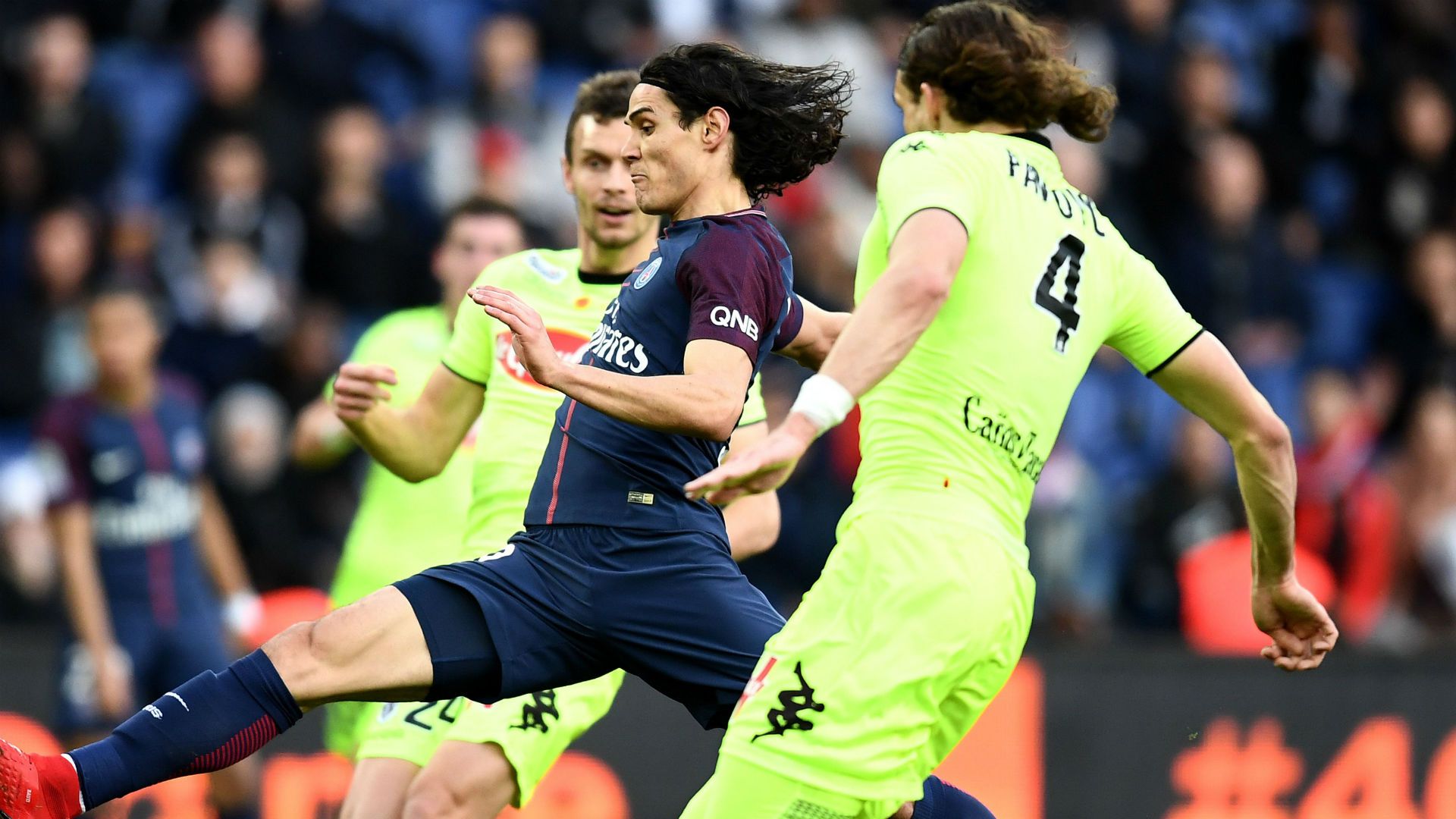 Edinson Cavani PSG Angers Ligue 1 14032018