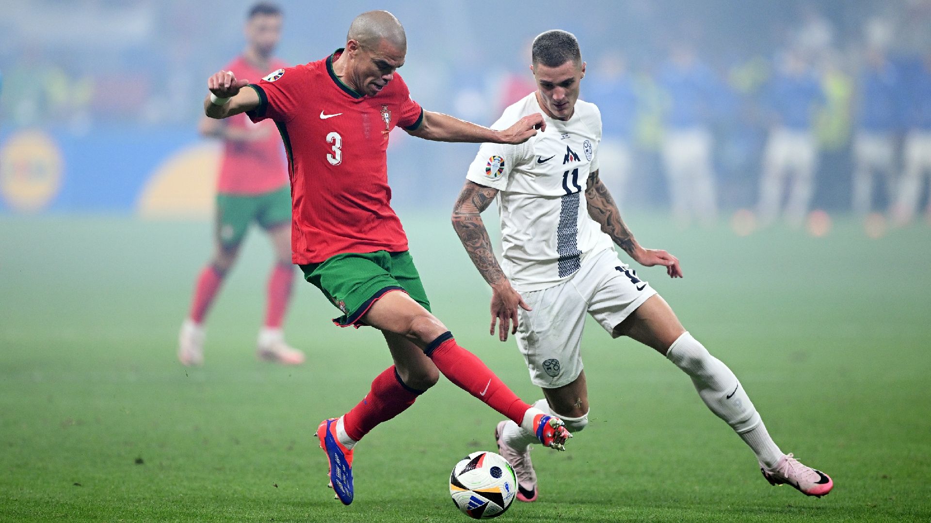 Pepe vs Benjamin Sesko - Euro 2024