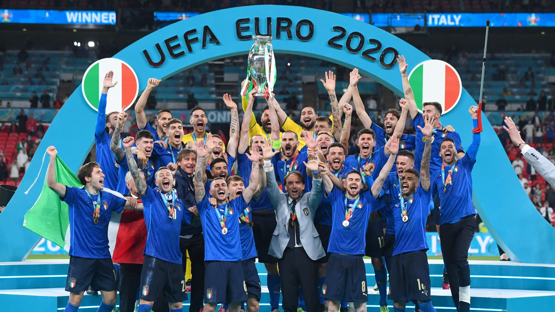 Italy Champions Euro 2020