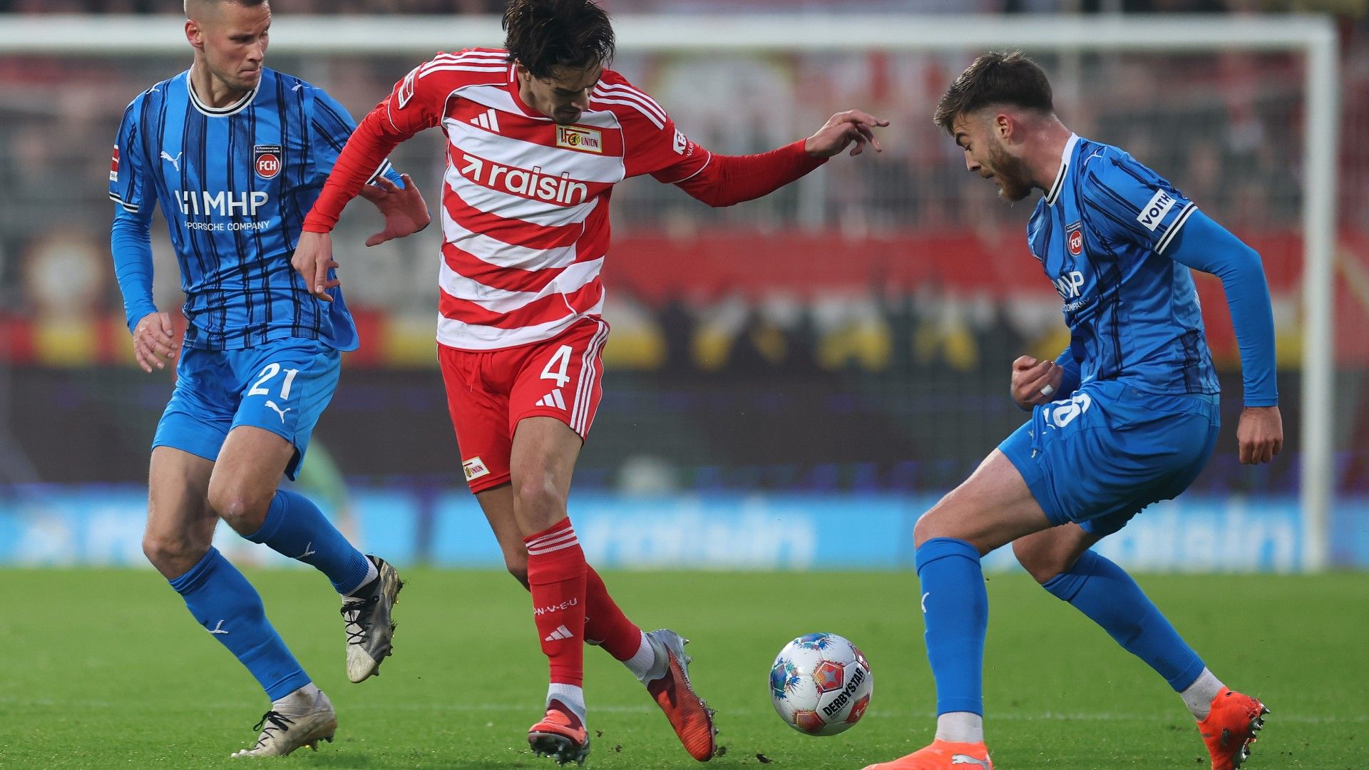 DIOGO LEITE UNION BERLIN JULIAN NIEHUES HEIDENHEIM