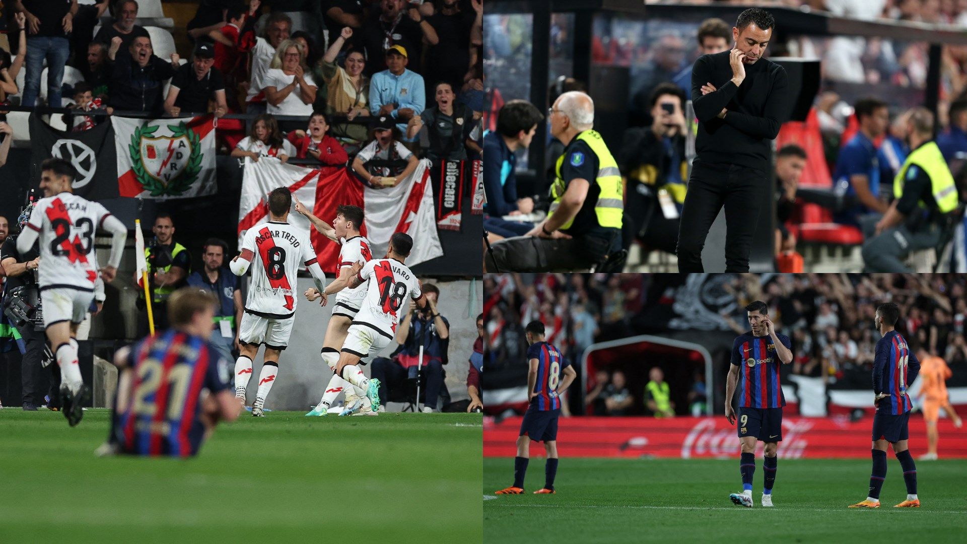 Rayo Vallecano Vs. Barcelona la liga, Xavi GFX