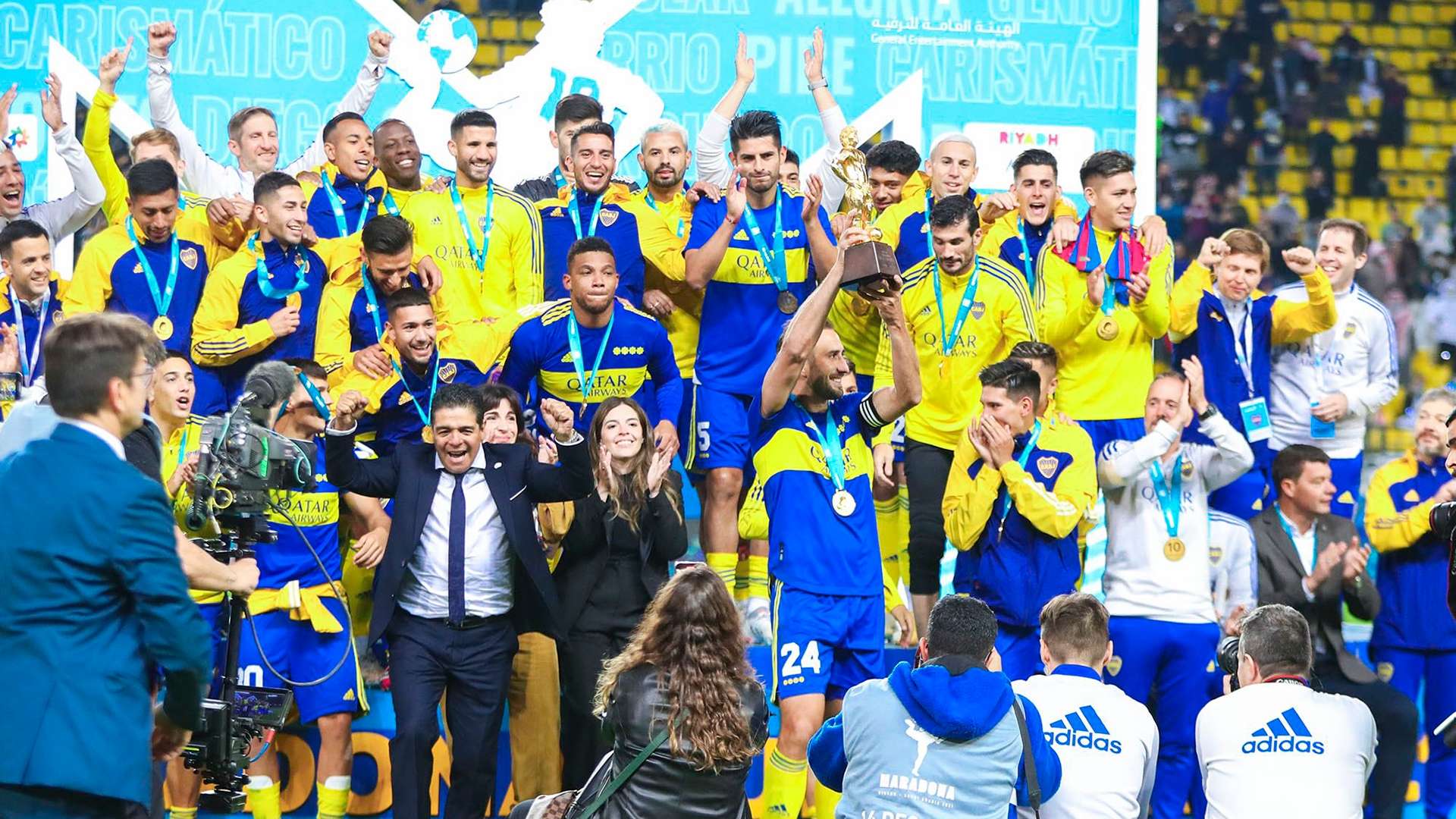 Boca Campeon Maradona Cup 14122021