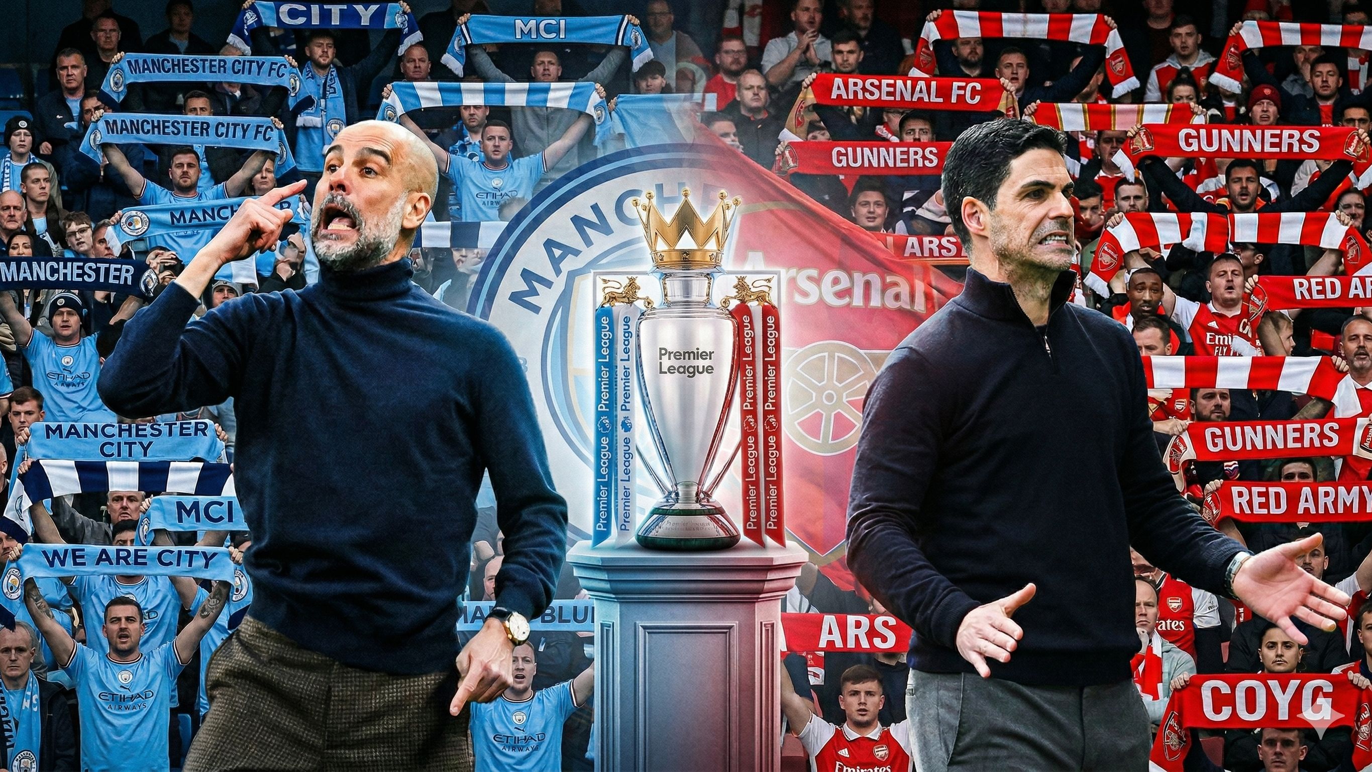 Manchester City Arsenal Premier League (Goal Only)