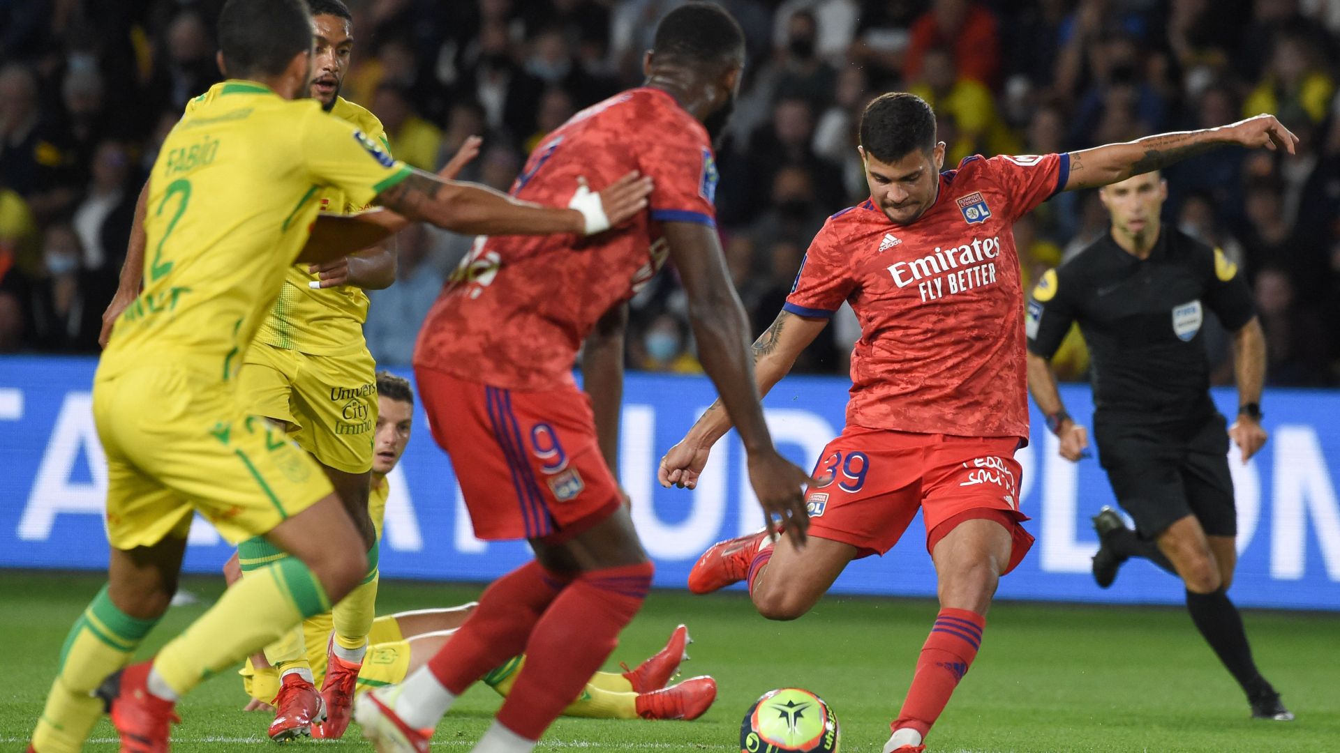 Bruno Guimaraes Nantes Lyon Ligue 1 27082021