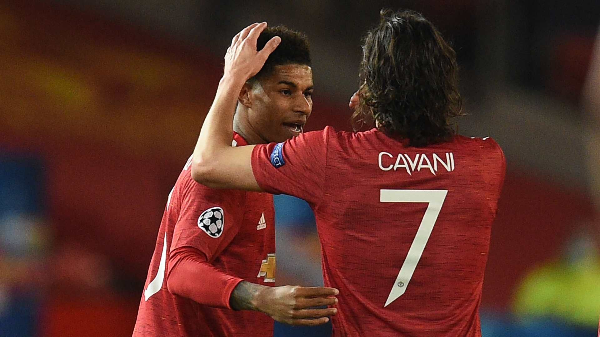 20201227 Marcus Rashford Edinson Cavani