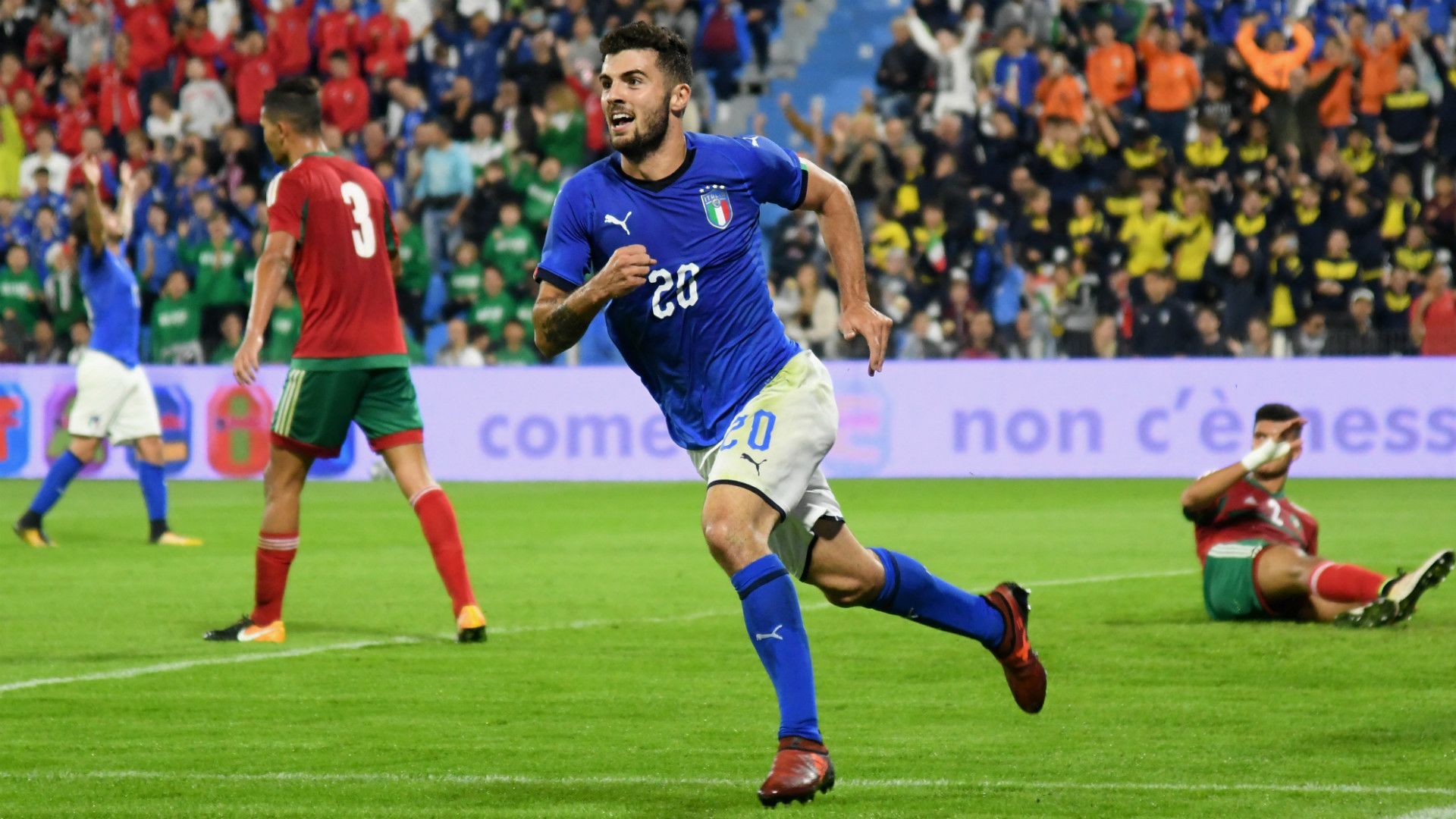 Patrick Cutrone Italy U21 Morocco U21