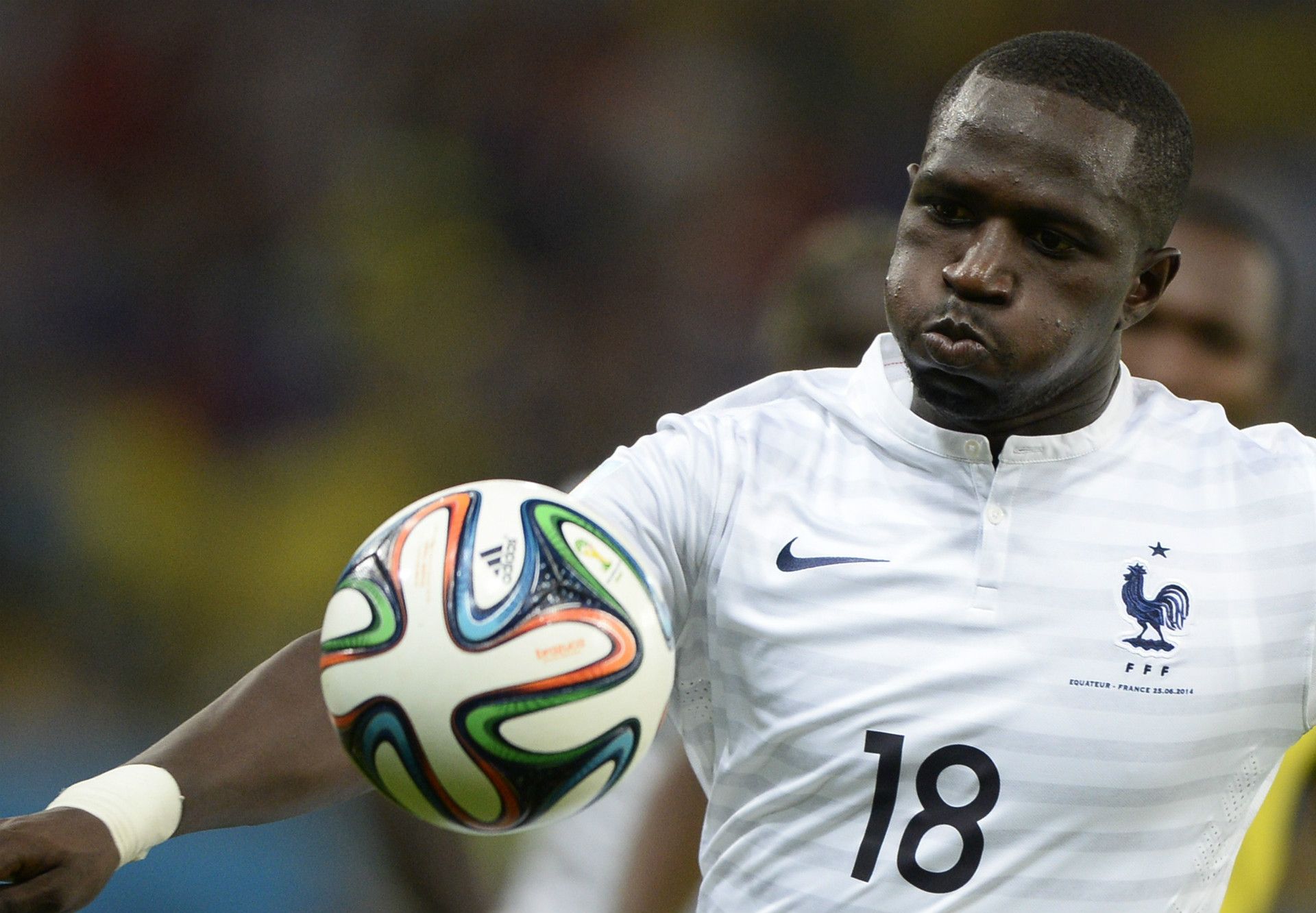 Moussa Sissoko France Ecuador 2014 World Cup Group E 25062014