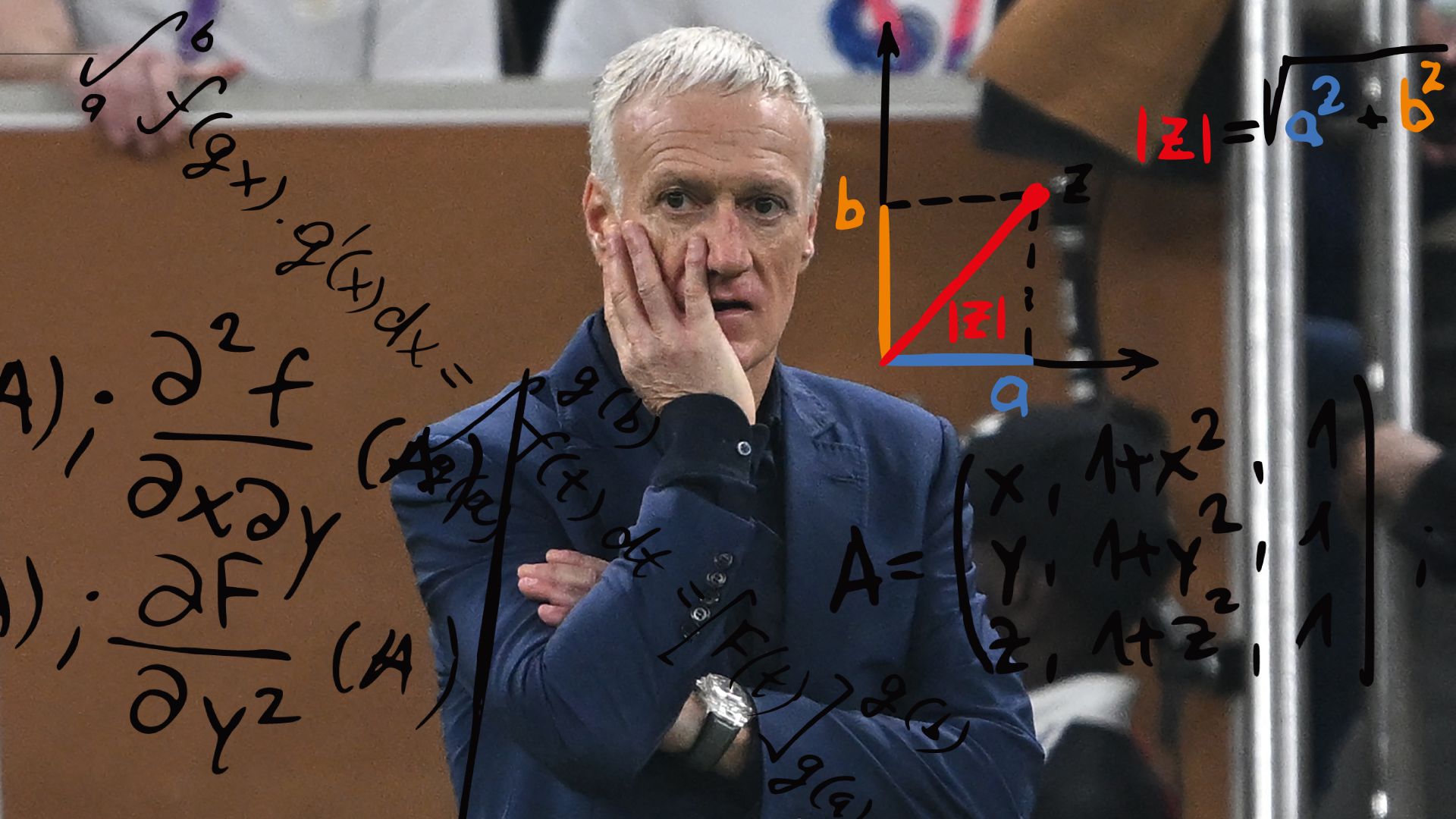 Equipe de France Didier Deschamps Algorithme