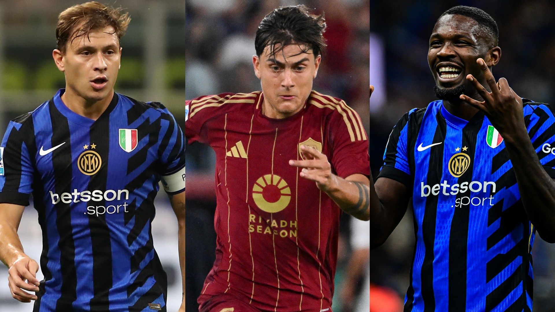 Barella Dybala Thuram