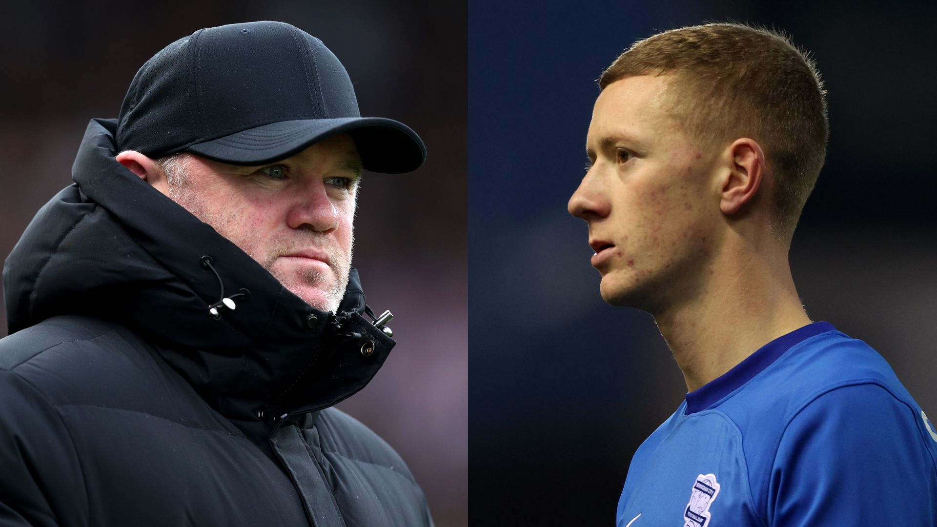 Wayne Rooney Jay Stansfield Birmingham 2023-24