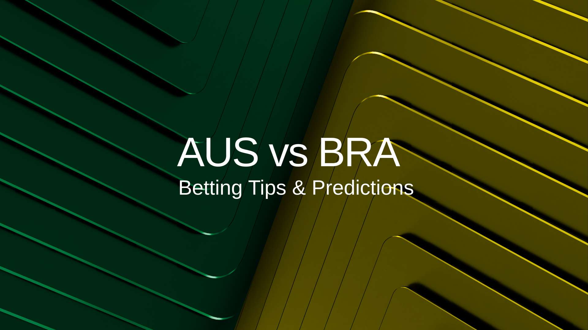 Australia vs Brazil predictions