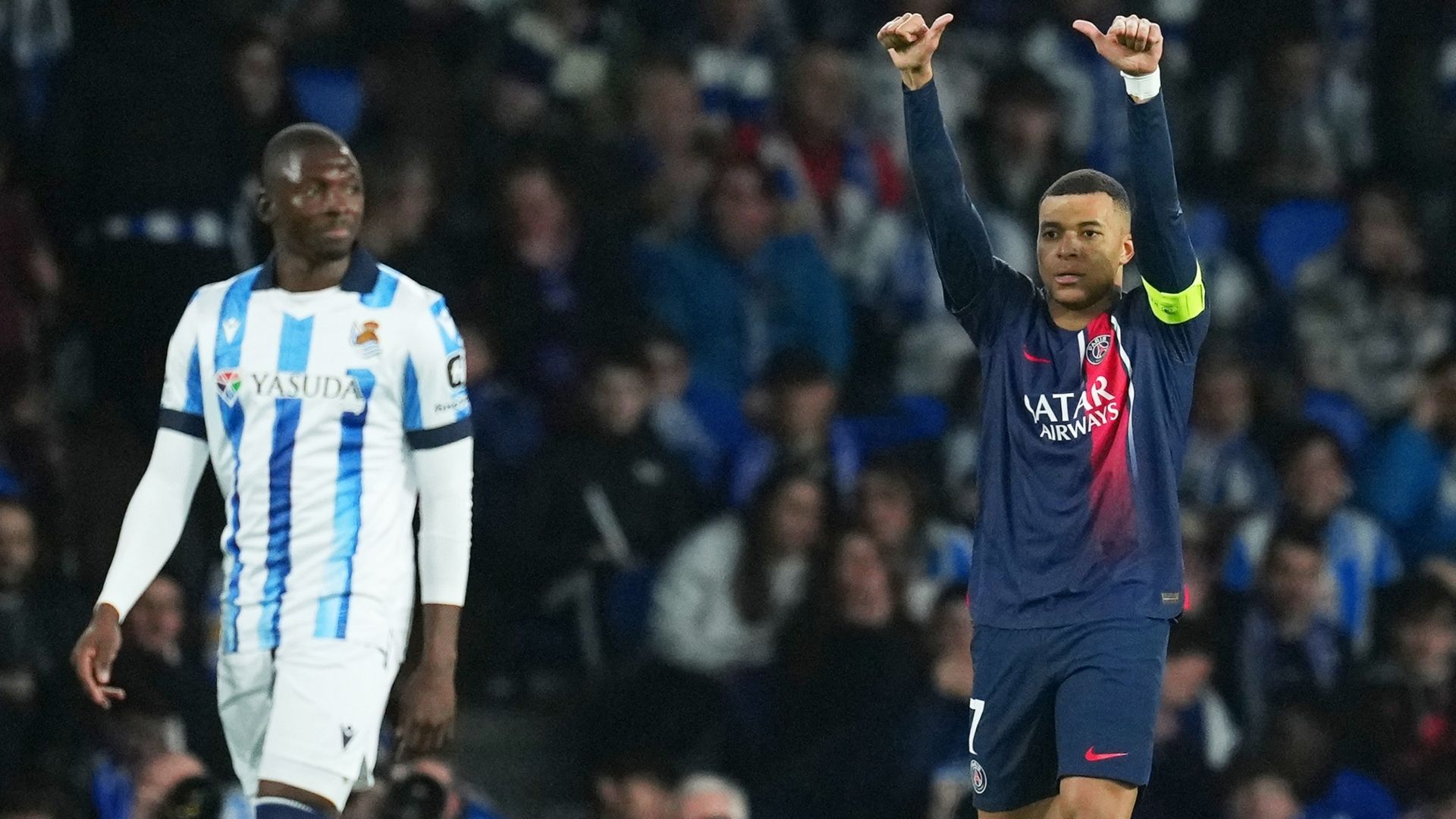 PSG Mbappe Real Sociedad