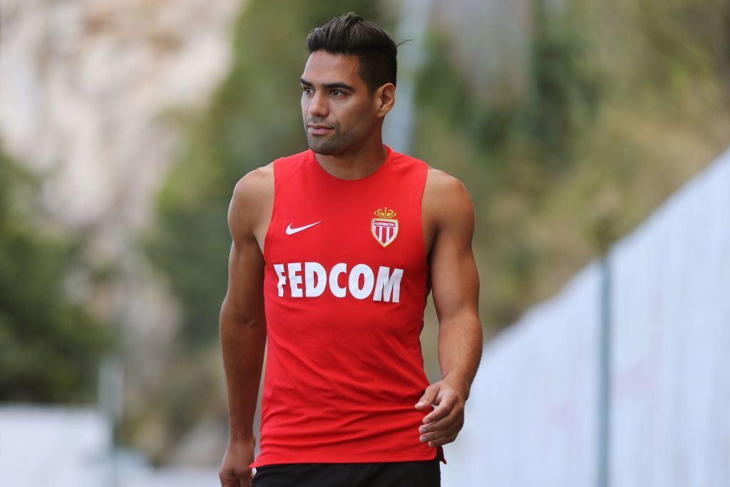 Radamel Falcao Monaco entreno 2017
