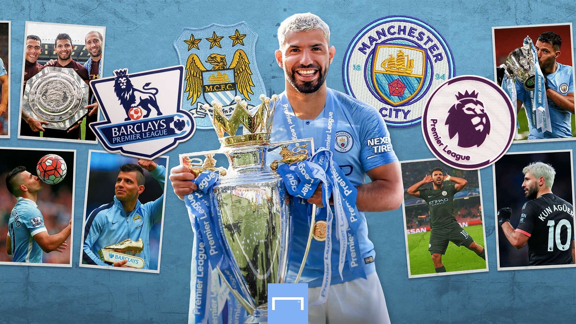 Aguero Manchester City gfx