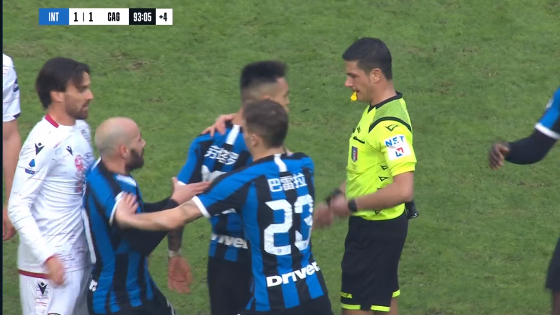 Lautaro Martinez Inter Cagliari