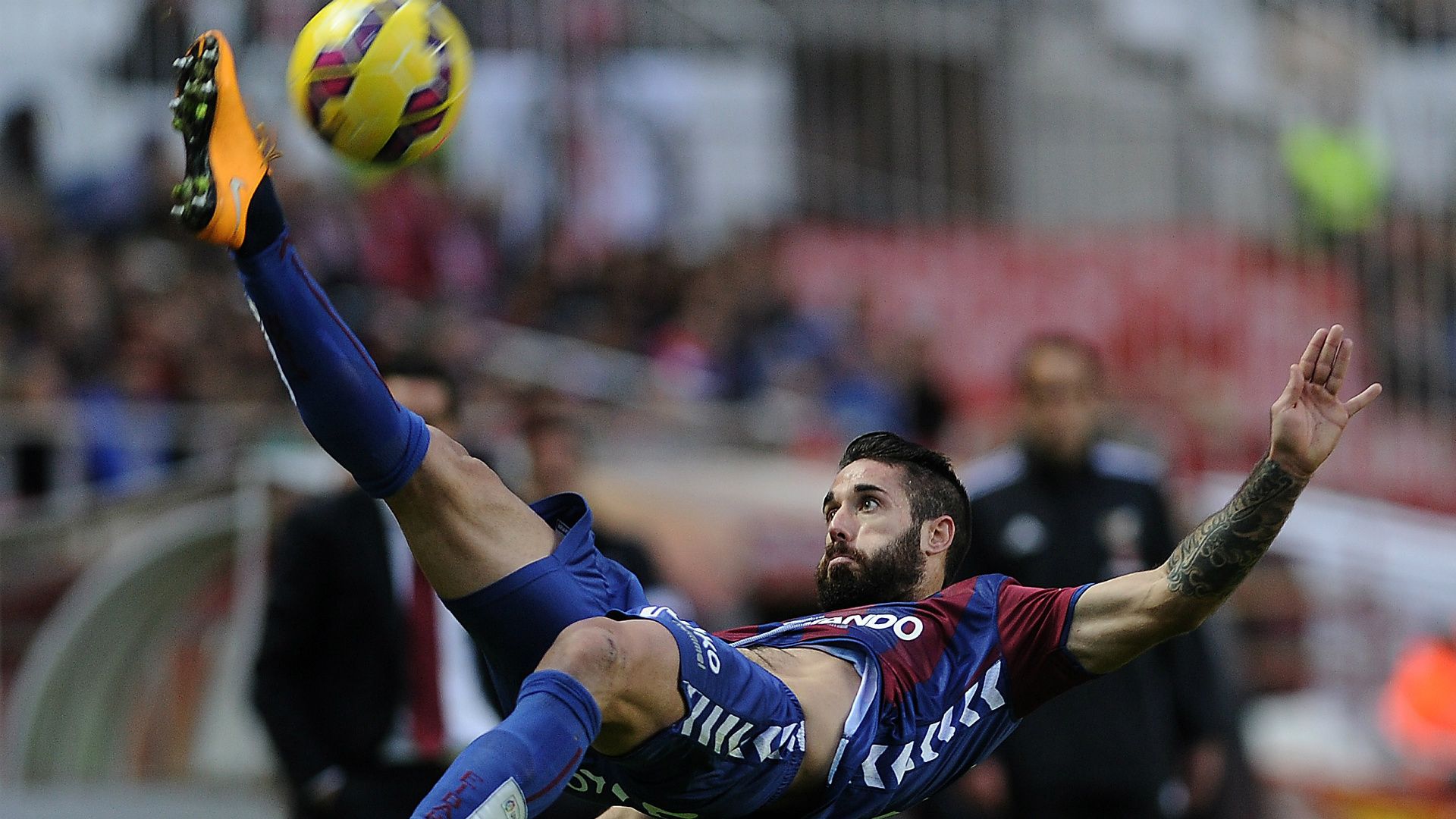 Federico Piovaccari Sevilla Eibar La Liga 14122014