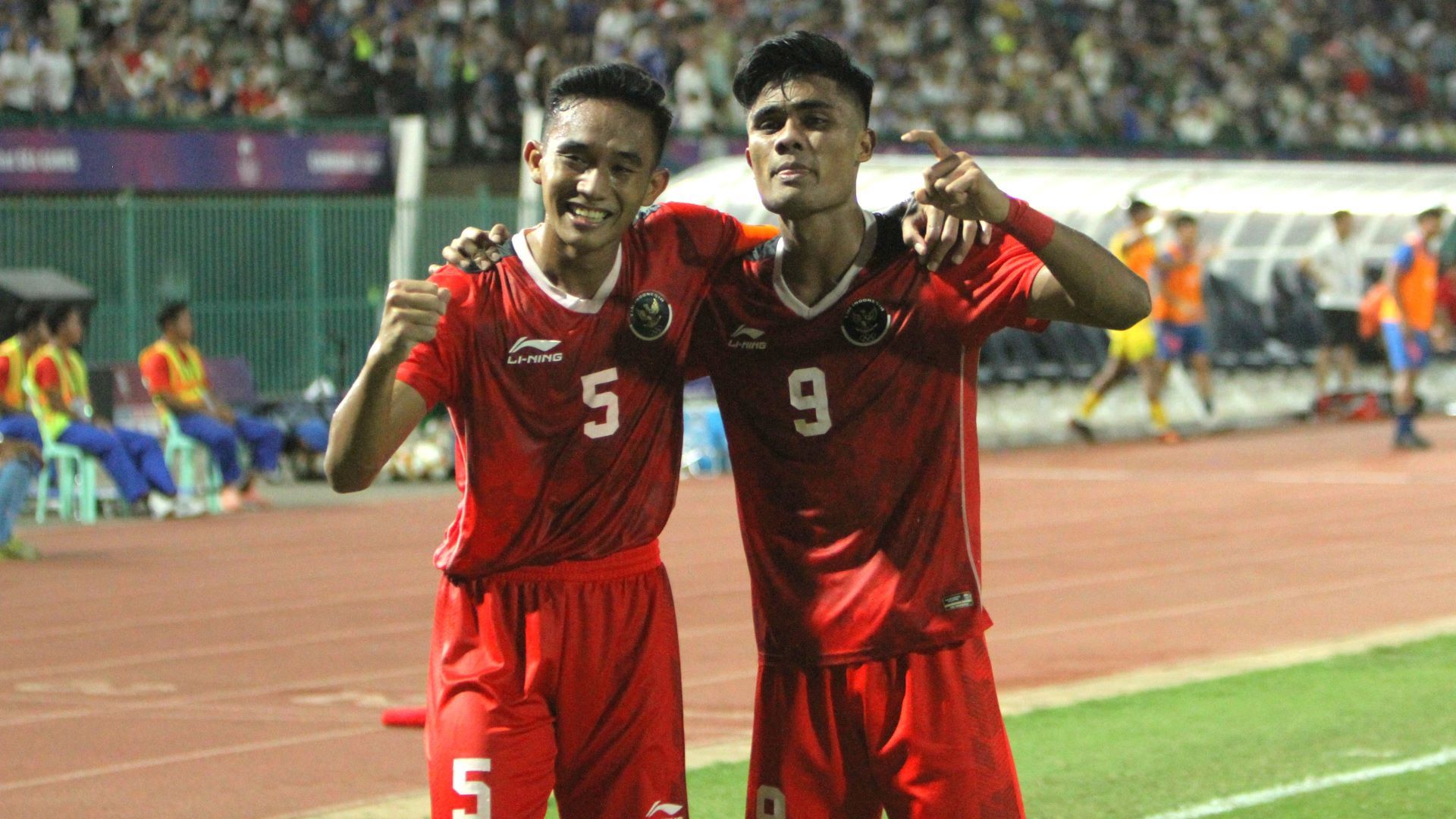 Ramadhan Sananta & Rizky Ridho - Timnas Indonesia U-22 Vs Thailand - SEA Games 2023